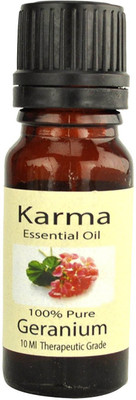 

karmakara Karma 100% pure Therapeutic Grade undiluted essential oils in 10 ml Bottles-Grenium oil(10 ml)
