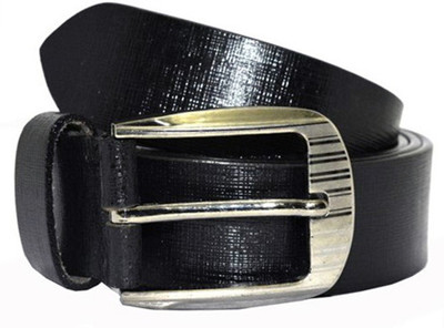 

LOOPA Men Formal Black Artificial Leather Belt