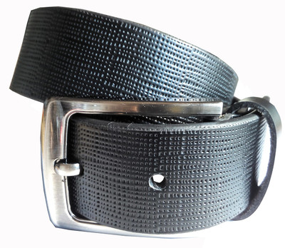 

LOOPA Men Formal Black Artificial Leather Belt
