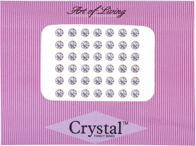 

Crystal Stone Bindi Ladies & Girls White Bindis(For Women)