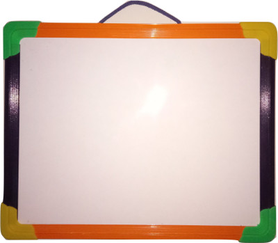 

MP TRADERS Double sided White & Green WRITING BOARD SLATE 1 Foot X 1.15 foot small White, Green board(11 inch x 14 inch)