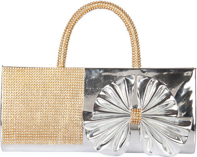 

London Design Party Silver Clutch