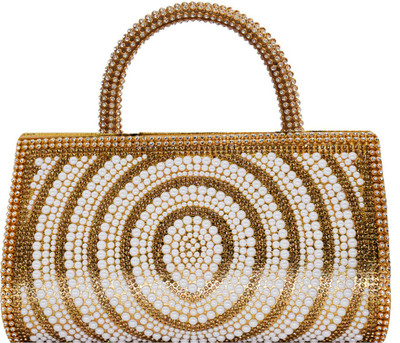 

Bagaholics Casual Gold Clutch