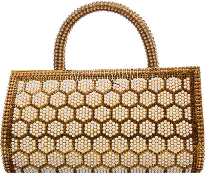 

Bagaholics Casual Gold Clutch