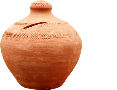 

om craft villa gullak Coin Bank(Brown)