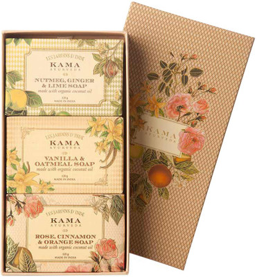 

Kama ayurveda Natural Soap Gift Box Combo Set