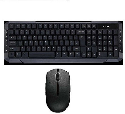 Lionix 2.4G Wireless keyboard and optical mouse Combo with 10m wireless working range Combo Set