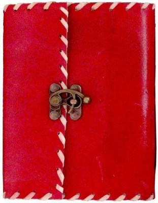 

The Leather Bags House A6 Diary(Handcrafted, Red)