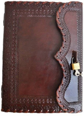 

The Leather Bags House A5 Diary(Handcrafted, Dark Brown)