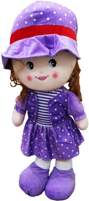 

ShopMeFast Cute Purple Doll Soft Toy - 64 Cms. Long(Purple)