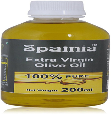 

Spainia Extra Virgin Olive Oil 200 ML Olive Oil Plastic Bottle(200 ml)
