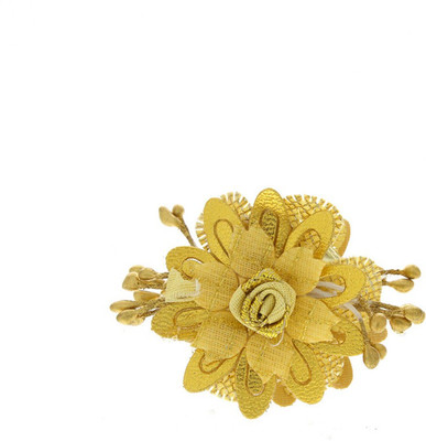 

Anuradha Art Jewellery Clutcher Back Pin(Yellow)