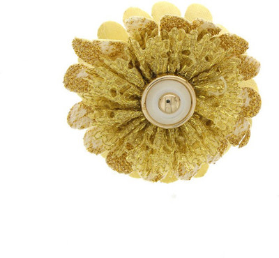 

Anuradha Art Jewellery Clutcher Back Pin(Gold)