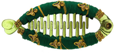 

Anuradha Art Jewellery Banana Clip Banana Clip(Green)