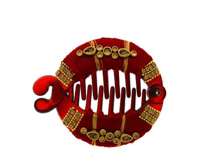 

Anuradha Art Jewellery Banana Clip Banana Clip(Red)
