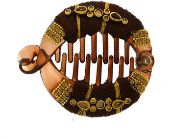 

Anuradha Art Jewellery Banana Clip Banana Clip(Brown)