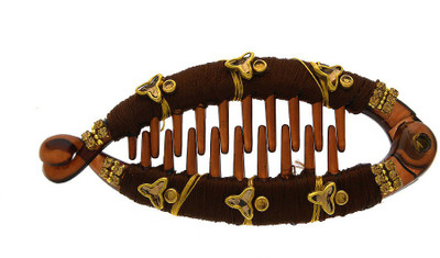 

Anuradha Art Jewellery Banana Clip Banana Clip(Brown)