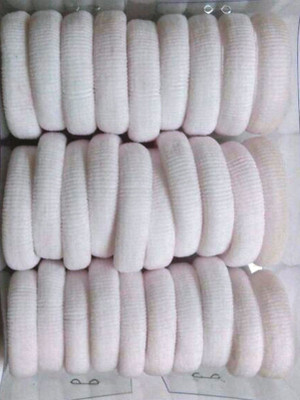 

Shop & Shoppee Pack of Medium size Soft and Quality hair bands (30 pcs) Hair Band, Rubber Band(White)
