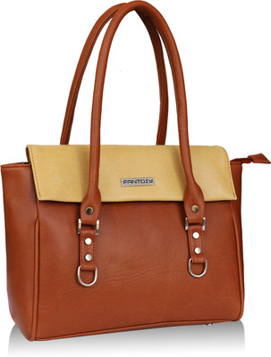 

Fantosy Shoulder Bag(Brown, Beige), Beige;brown