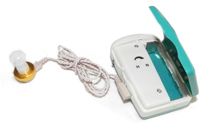 

Audisound 233 for Both the Ear Amplified Listening In the Ear Hearing Aid(White)