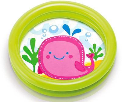 

Always Sporty Baby Bath Tub & Pool 2ft Diameter. Green. Inflatable Pool, Play Gym(Green)