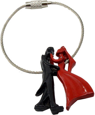 

Faynci Best Selling Couple Bride Groom Key Chain Souvenir Lovers Key Ring Valentine's Day Wedding Gift Key Chain