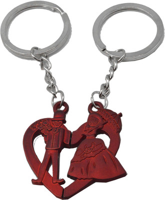 

Faynci King and Queen of the Love world Couple Valentine Day Gift Key Chain Key Chain