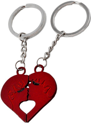 

Faynci Couple Kissing Theme of True loves His and Her Souvenir Valentine Day Gift Key Chain Key Chain