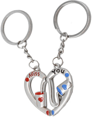 

Faynci Couple Miss You Key Chain for Him and Her Valentine Day Gift Key Chain