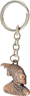 faynci Chatrapati Shivaji Maharaj High Quality Antique Brown Key Chain Key Chain