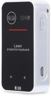 Microware 3 in 1 Laser Virtual Laser (Black) Virtual Laser Laptop Keyboard(Black)