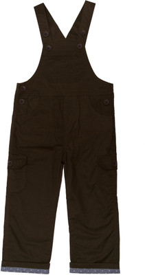 

Childkraft Dungaree For Boys Casual Solid Cotton(Brown, Pack of 1, Military green