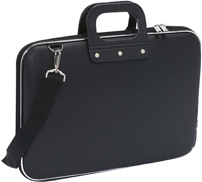 Tik Toc 15 inch Laptop Messenger Bag(Black)