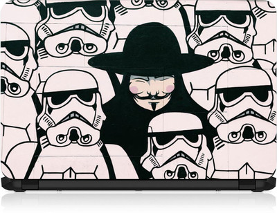 

Flipkart SmartBuy Anonymous Wall Art FSBSP024 Vinyl Laptop Decal 15.6