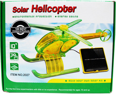 

Muren DIY Solar Powered Halicopter toy(Multicolor)