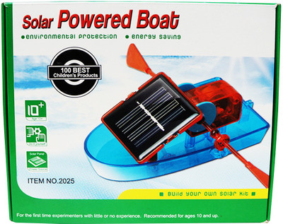 

Muren DIY Solar Powered Boat toy(Multicolor)