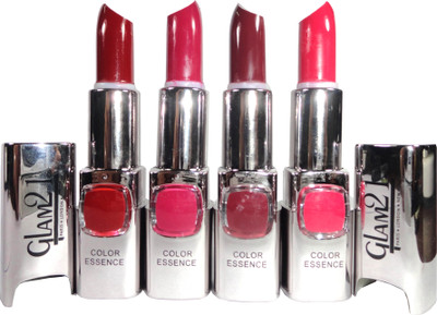 

Glam 21 Color Essence Lipsticks Set of 4(glam shade)