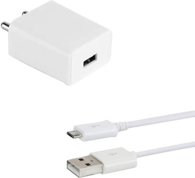 DAKRON Wall Charger Accessory Combo for Samsung Galaxy On Max(White)