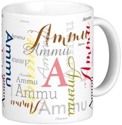 Exocticaa Ammu Gift M006 Ceramic Coffee Mug(325 ml)