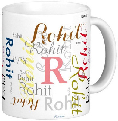 

Exoctic Silver ROHIT X06 Ceramic Mug(330 ml), Multicolor