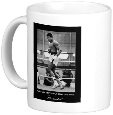 

Exoctic Silver Mohamad Ali Quotes 27 Ceramic Mug(300 ml), Multicolor