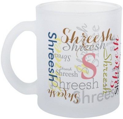 

Exoctic Silver Shreesh Ceramic Mug(330 ml), Multicolor