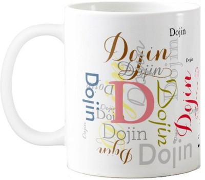 

Exoctic Silver Dojin Ceramic Mug(330 ml), Multicolor