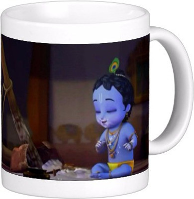 

Exoctic Silver Little Krishna Series Zyx009 Ceramic Mug(300 ml)