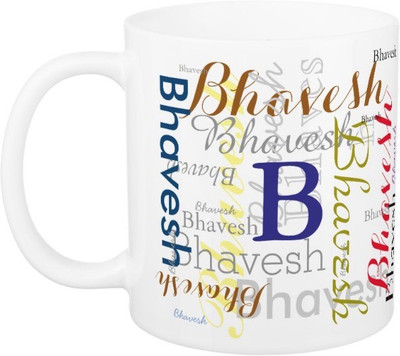 

Exoctic Silver Bhavesh Ceramic Mug(330 ml), Multicolor