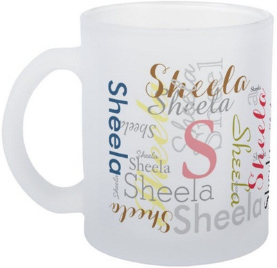 Exoctic Silver Sheela Ceramic Mug(330 ml), Multicolor