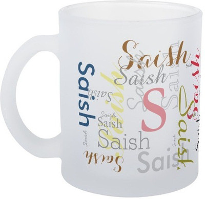 

Exoctic Silver Saish Ceramic Mug(330 ml), Multicolor