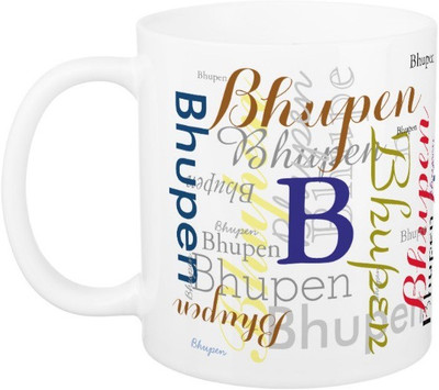 

Exoctic Silver Bhupen Ceramic Mug(330 ml), Multicolor