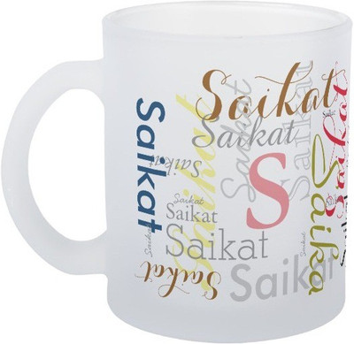 

Exoctic Silver Saikat Ceramic Mug(330 ml), Multicolor