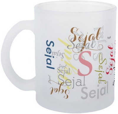 

Exoctic Silver Sejal Ceramic Mug(330 ml), Multicolor
